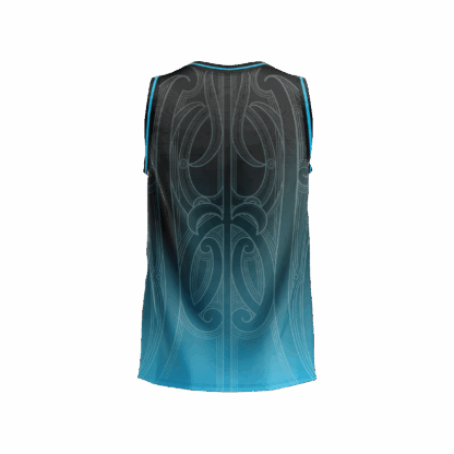 Touch NZ - Tournament singlet - Blue - Image 2