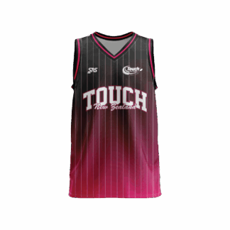 Touch NZ - Tournament singlet - Pink