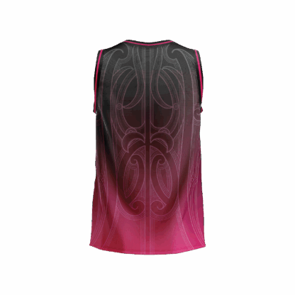 Touch NZ - Tournament singlet - Pink - Image 2