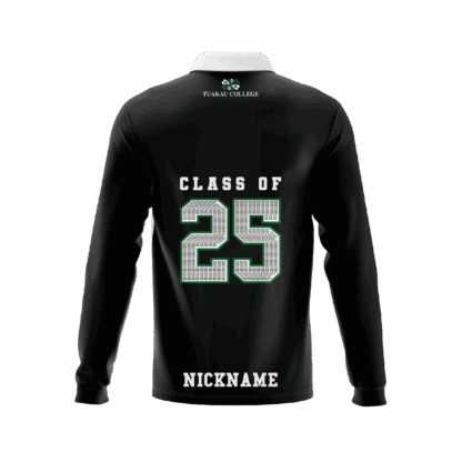 TUAKAU COLLEGE LEAVERS BLACK JERSEY - Image 2