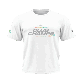 Club Champs Tee 2025 White