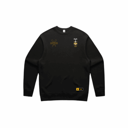 WC Rowing Relax Crew Sweat Shirt Black