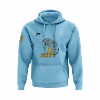 NZSSAA T&F P.BLU Team Tee Black Hoodie - Men's relaxed