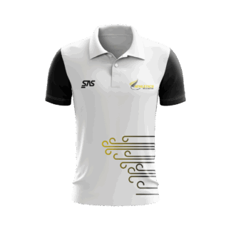 Athletics Wellington Club Polo - Black Sleeves