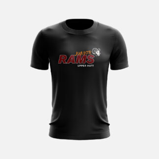 Upper Hutt Rams Teamtee Junior Tee Black
