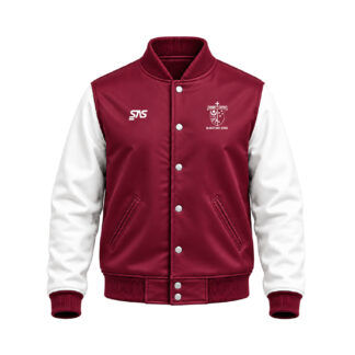 McAuley High School Letterman Jacket Leavers 2026 – Maroon/White
