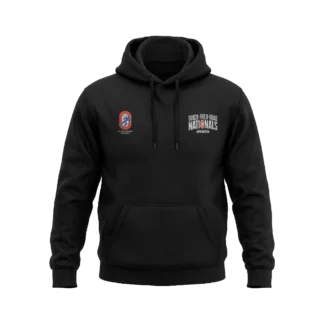 NZSSAA Whanganui Track Field Road Black Hoodie
